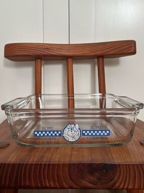 Rare! Vintage Anchor Hocking PILLSBURY DOUGHBOY Baking Dish Ovenware Retro